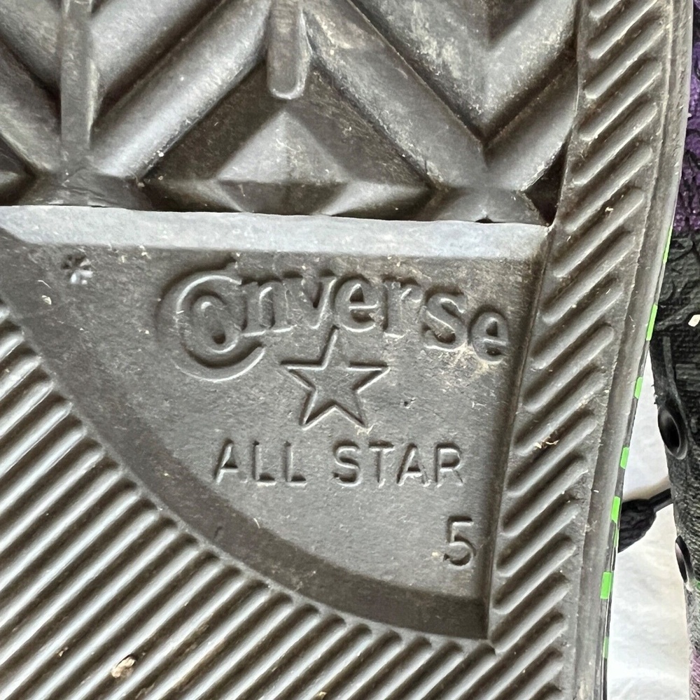 Converse × DC Comics The Joker All-Star High Tops HAHAHA Sizes Mens 5 Womens 7 - Picture 10 of 11